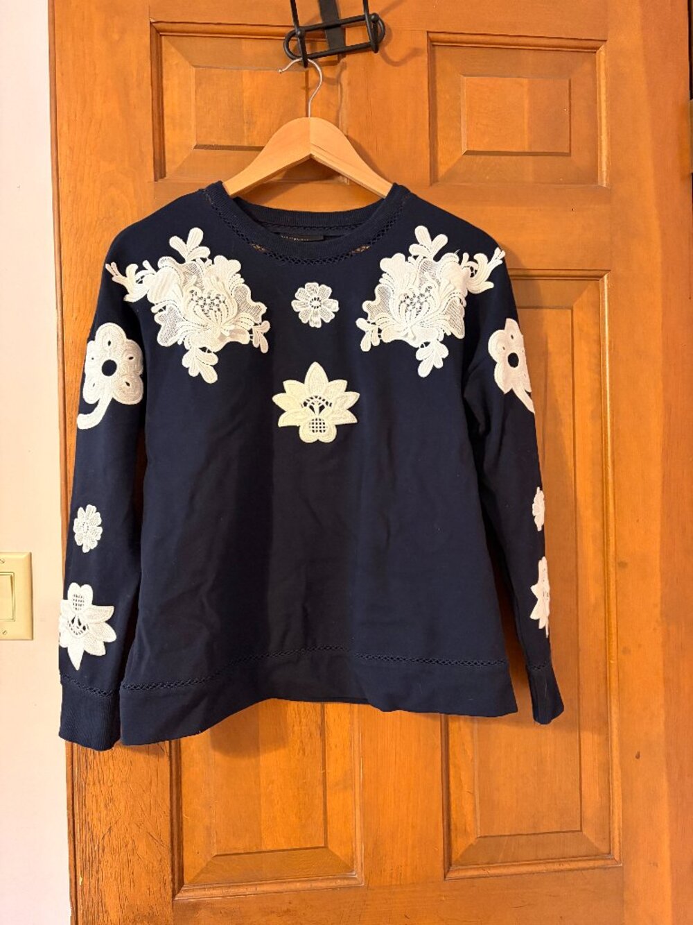 Victoria Beckham Embroidered Top